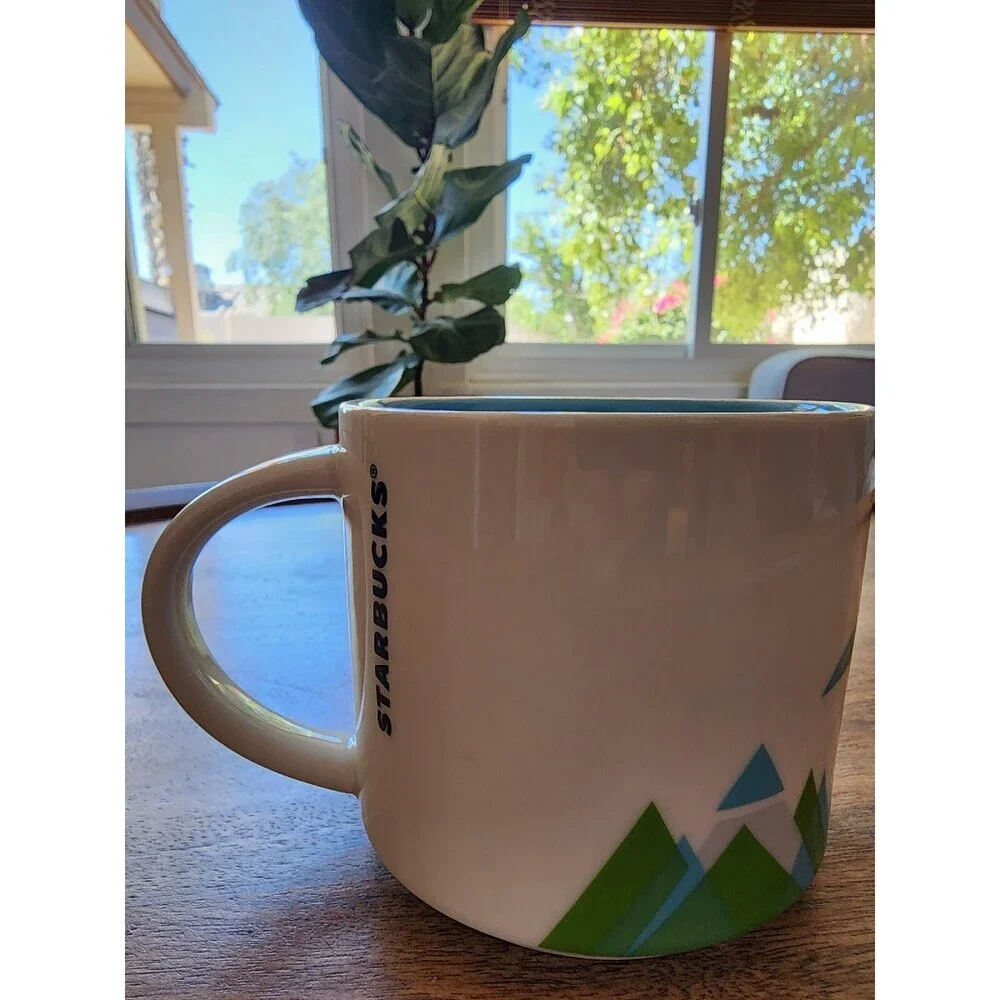 2013 Starbucks Seattle You Are Here Collection Ceramic Coffee Cup Tea Mug | 14oz